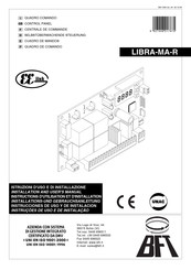 Bft LIBRA-MA-R Instrucciones De Uso Y De Instalacion