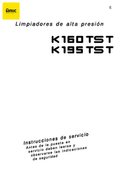 Unic K160TST Instrucciones De Servicio