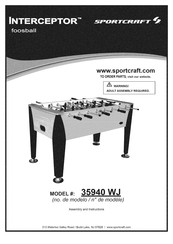 Sportcraft Interceptor 35940 WJ Manual De Instrucciones