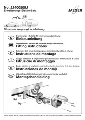 Jaeger 22400509J Instrucciones De Montaje