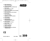 Alpha-Tools KS 250 Manual De Instrucciones