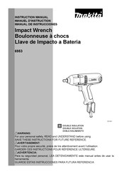 Makita 6953 Manual De Instrucciones
