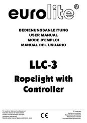 EuroLite LLC-3 Manual Del Usuario