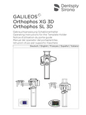 Dentsply Sirona GALILEOS Orthophos XG 3D Manual Del Operador