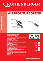 Rothenberger 3.1092 Instrucciones De Uso