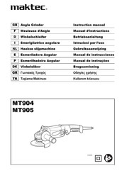 Maktec MT905 Manual De Instrucciones