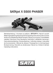 SATA SATAjet X 5500 PHASER Instrucciones De Servicio