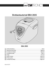 Clatronic BBA 2605 Manual De Instrucciones
