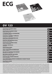 ECG OV 123 Manual De Instrucciones