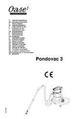 Oase PondoVac 3 Instrucciones De Uso