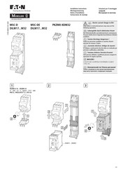 Eaton DILM17 M32 Serie Instrucciones De Montaje