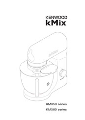 Kenwood kMix KMX80 serie Manual De Instrucciones