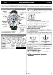 Citizen 9800 Manual De Instrucciones