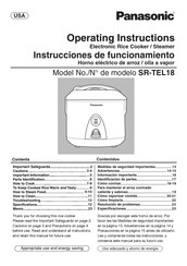 Panasonic SR-TEL18 Instrucciones De Funcionamiento