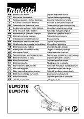 Makita ELM3710 Manual De Instrucciones