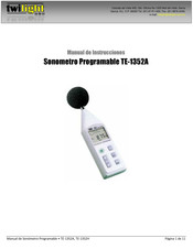 Twilight TE-1352A Manual De Instrucciones