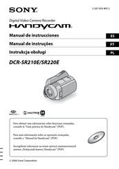 Sony Handycam DCR-SR220E Manual De Instrucciones