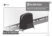 Motorline professional SLIDE1024 Manual Del Usuario