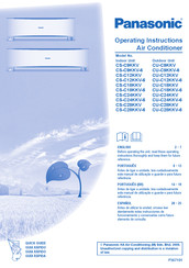 Panasonic CS-C9KKV-6 Instrucciones De Operación