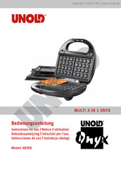 Unold 48356 Instrucciones De Uso