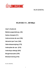 Longshine WLAN 802.11n Instrucciones De Uso