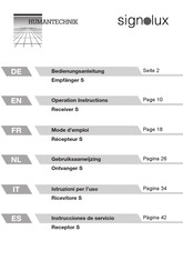 HumanTechnik Signolux S Instrucciones De Servicio