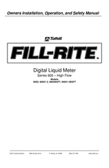 Tuthill FILL-RITE 900D Manual De Instalación, Funcionamiento Y Mantenimiento