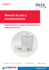 NETTROTTER PASS Manual De Uso