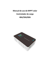 PR ENERGY Runner MPPT 40A Manual De Uso