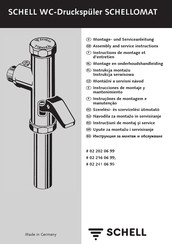 Schell SCHELLOMAT 02 241 06 99 Instrucciones De Montaje