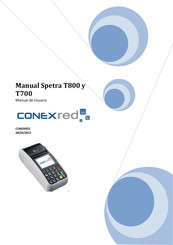 conexred Spectra T800 Manual De Usuario