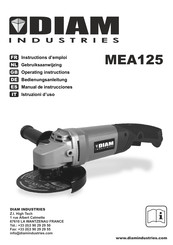 DIAM MEA125 Manual De Instrucciones