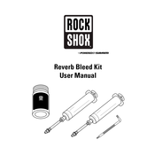 SRAM Rock Shox Reverb Bleed Kit Manual Del Usuario