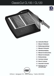 EDNord ClassicCut CL120 Manual De Instrucciones