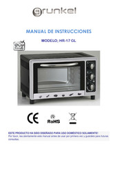 Grunkel HR-17 GL Manual De Instrucciones