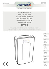 Nemaxx BT25 Instrucciones De Uso Originales