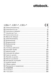 Ottobock 12R7 Serie Instrucciones De Uso