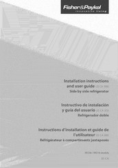 Fisher & Paykel RX256DT4X1 Instructivo De Instalacion Y Guia Del Usuario