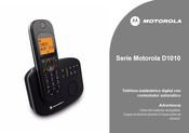 Motorola D1010 Serie Manual De Instrucciones