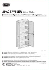 Keter SPACE WINER Instrucciones De Montaje