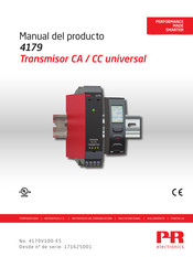 PR electronic 4179 Manual Del Producto