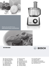 Bosch MCM64080 Instrucciones De Uso