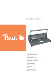 Peach Star Binder 21 Instrucciones De Funcionamiento