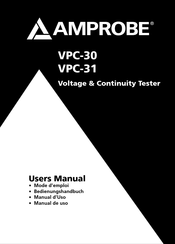 Amprobe VPC-31 Manual De Uso