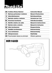 Makita HR160D Manual De Instrucciones