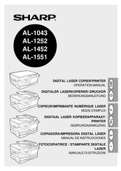 Sharp AL-1452 Manual De Instrucciones