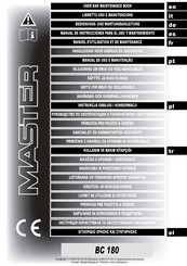 Master BC 180 Manual De Instrucciones