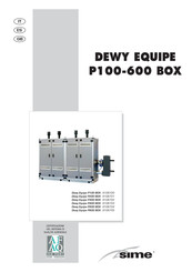 Sime Dewy Equipe P200 BOX Manual Del Operador