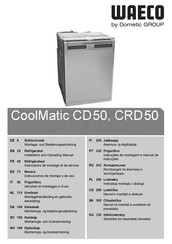 Waeco CoolMatic CD50 Instrucciones De Montaje