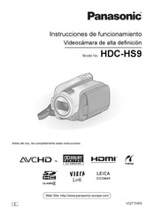 Panasonic HDC-HS9 Instrucciones De Funcionamiento